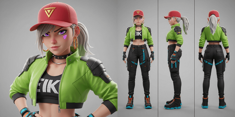 Character front