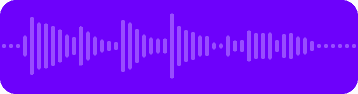 Audio waveform